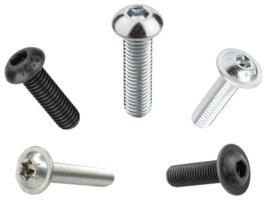 Винт ISO 7380 полукруг внутренний шестигранник / TORX